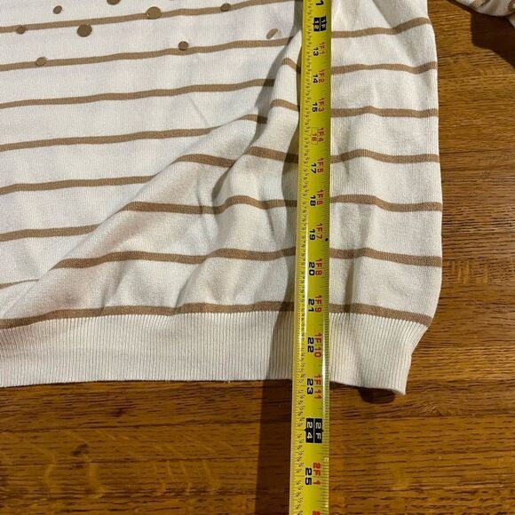 Ruby Rd Women’s White and Gold Top XL - Picture 10 of 11